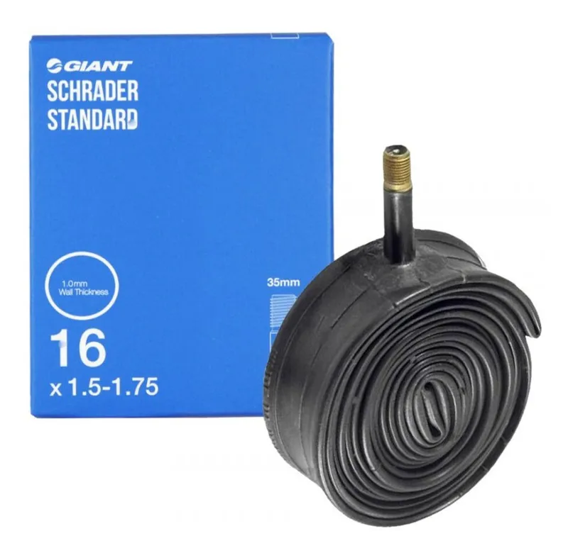 Giant 16 x 1.75 - 2.125 Inner tube with 35MM Schrader Valve